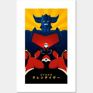 129 Classic Grendizer Posters and Art